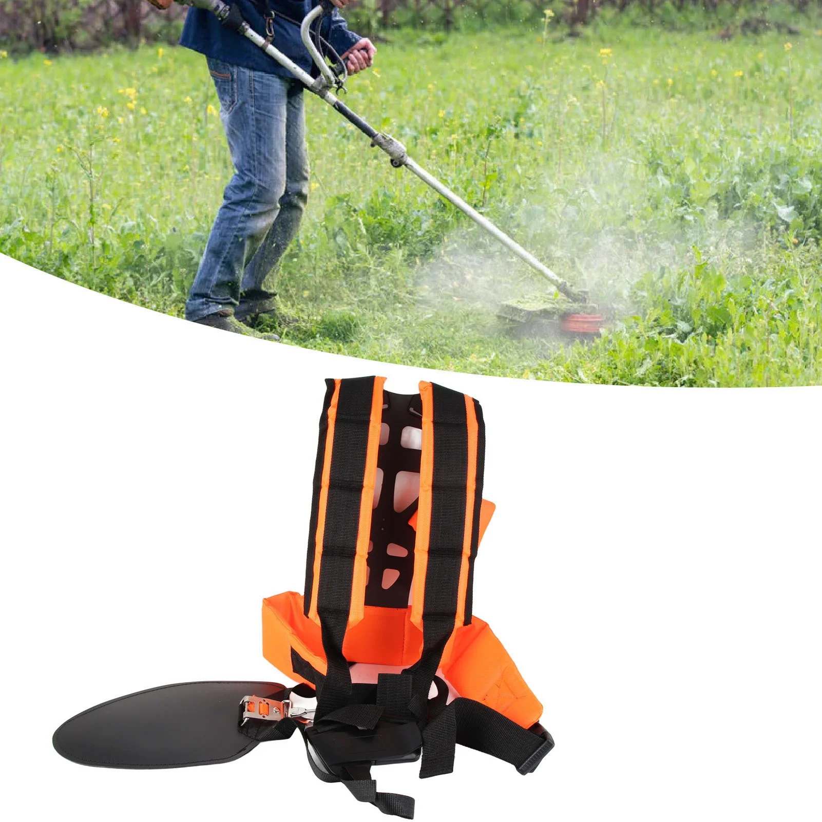 Brush Cutter Strap Lawn Mower Shoulder Strap Ergonomic Adjustable  Brush Cutter Strap Garden Machinery Accessory