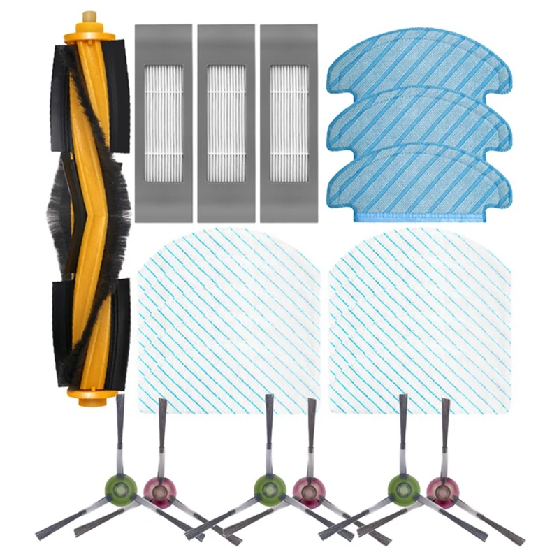 

For Ecovacs Deebot Ozmo T8 AIVI T9 N8PRO Accessories Part Mop Cloth Main Side Brush HEPA Filter For Replacement Parts