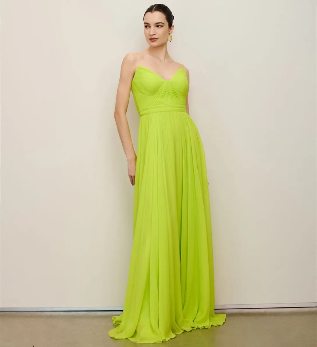 Customized Long Chiffon Evening Dresses with Cape A-Line Green V-Neck Pleated Floor Length Prom Dresses for Women - AliExpress 320 Customized Long Chiffon Evening Dresses with Cape A-Line Green V-Neck Pleated Floor Length Prom Dresses for Women - AliExpress 320