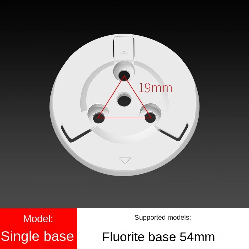 Improved Version 1/4 Interface for Xiaomi Video Camera Hoisting Bracket Base Suitable for Mijia Camera Base security camera stand,camera holder stand,camera holder,security camera bracket,camera mount panel,camera mounting base,security camera mount