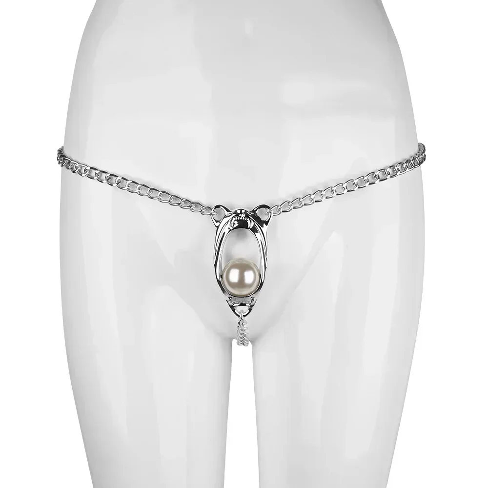 Sexy Panties Chastity Belt Gag Metal Lock Chain Adult Sex Toys for Woman Clitoral Band Squirt BDSM Tooys Couples Erotic Lingerie
