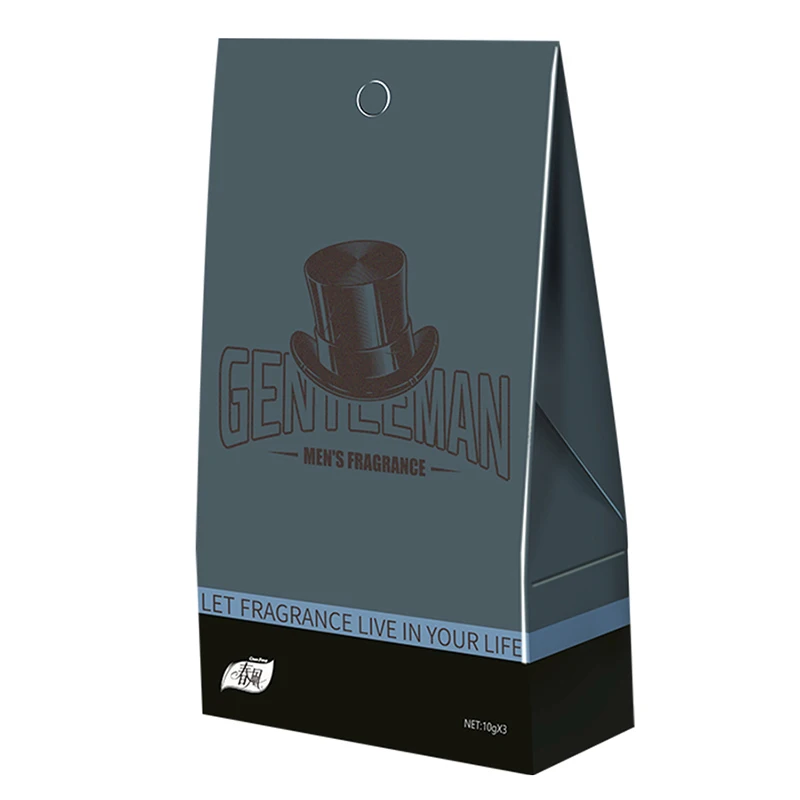 men Hangable Fragrant Fragrances Spices Bags Wardrobe Sachets Deodorizing Paper Aromatherapy Bag Home Cabinet Air Fresheners