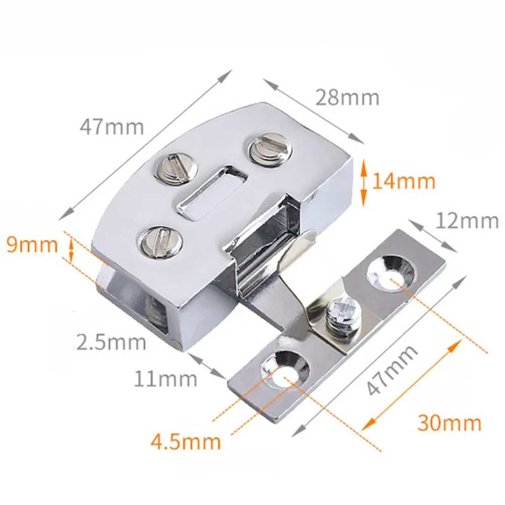 Durable Hinges 1pc Clamp Bathroom Shower Furniture Hardware Glass Door Hinge Glass Door Hinges Hinge No Drilling