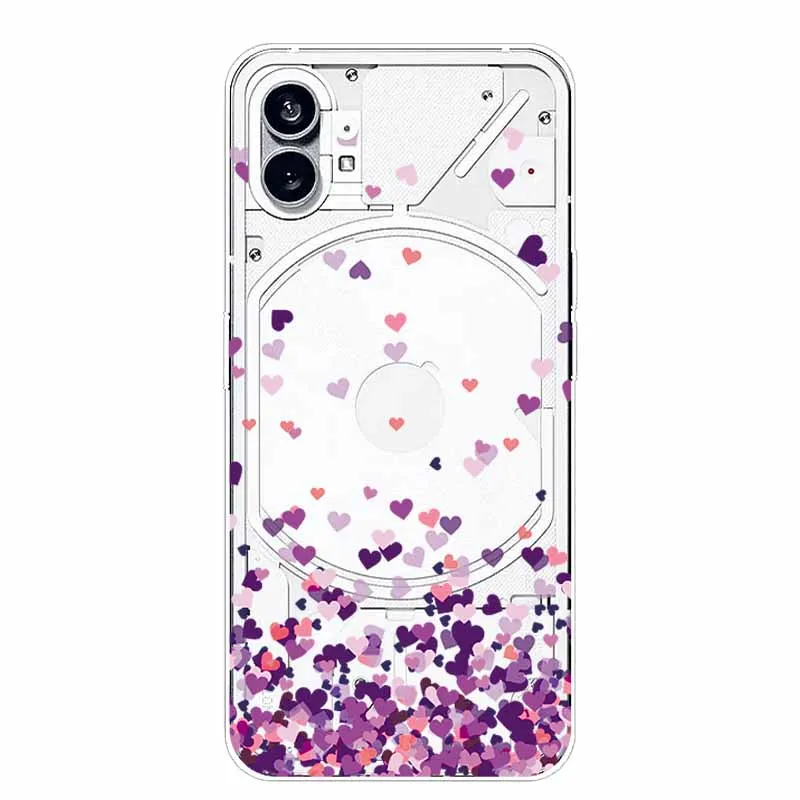 Silicone Soft Cute Transparent Protective Case - Clear TPU Cover