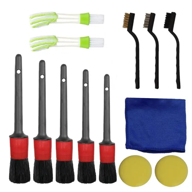 

Interior Car Cleaning Brushes Set Automotive Dashboard Cleaning Kit Car Detail Cleaner Tool Car Cleaner Tool For Air Vents Dust