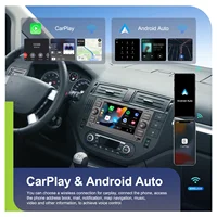 Автомобильный радиоприемник Camecho 4 + 64G, беспроводной CarPlay Android Auto для Ford Focus 2 Mondeo S C Max Kuga Fiesta Fusion, автомобильные интеллектуальные системы — изображение 3