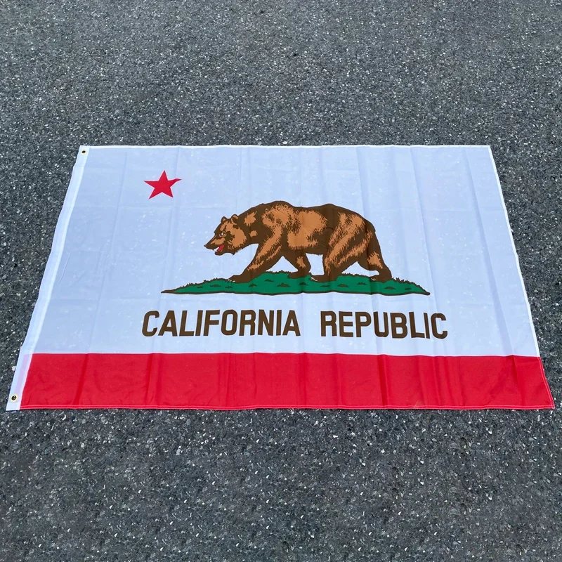 

California State Flag 90x150cm American Flag material Polyester usa Flag