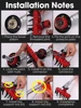 M10/M14 Weeding Head Grass Remover Tool Attachment 2 in 1 Weeding Wheels Weeder Accessories 2 Claws /4 Claws Weeding Wheel Head 6