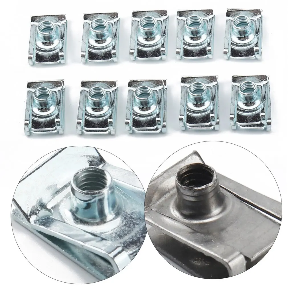 Clip Nuts M4 M5 M6 M8 Spire Clips Chimney Nuts U Nuts Speed Clips