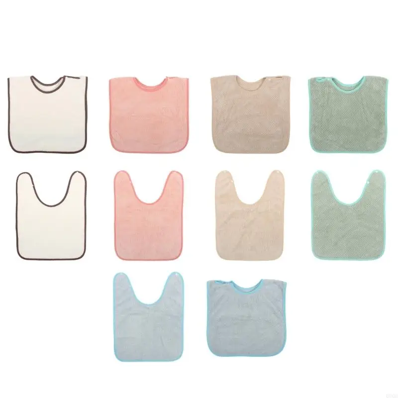 090B Upgrades Toddler Bath Cloths Not Irritating Baby Bib Kids Washcloths Children Feeding Eating Apron for Sensitive Skin