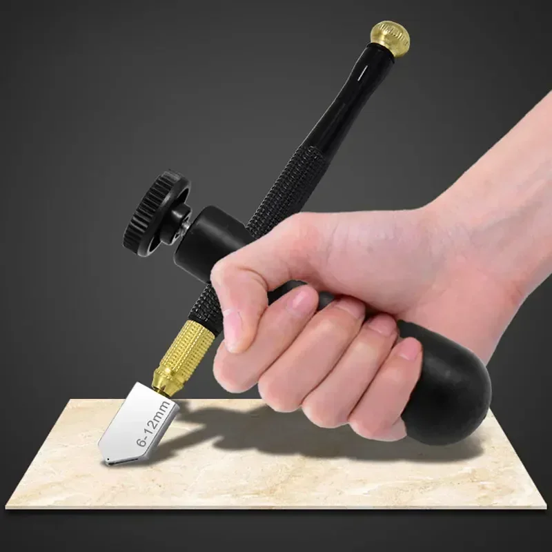 전문 유리 커터 헤드, 다이아몬드, 절단 타일, 거울 모자이크, 업그레이드 오일 유리 커터 도구 사용자 정의, 7Pcs