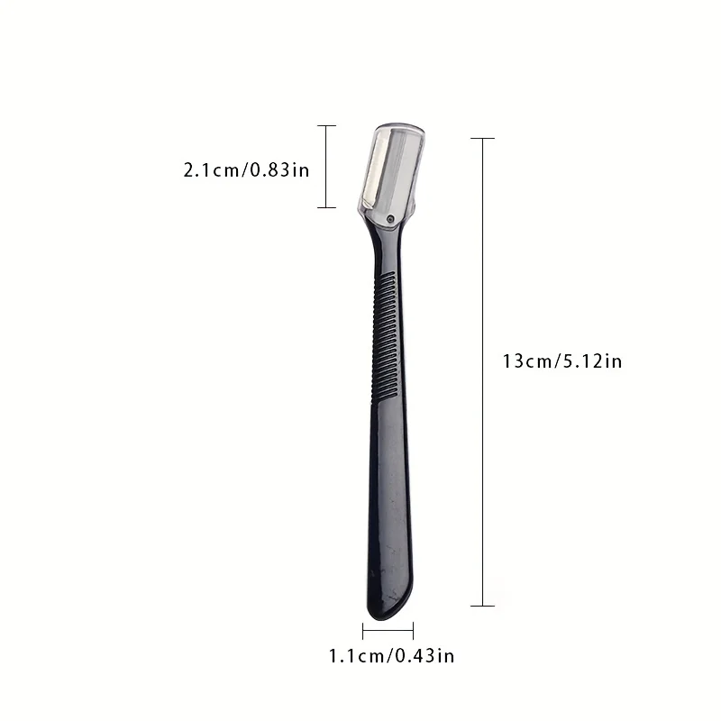 3PCS Eyebrow Razor Set Safe Facial Blades Eye Brow Shaping Knife Eyebrow Trimmer Shaver Face Hair Removal Blades Women Makeup Tools