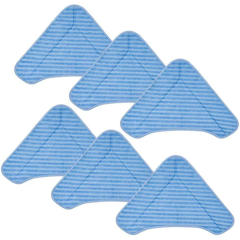 Mop Pad Di Ricambio A Triplo Angolo Per Pursteam Thermapro Elite 12 In 1 Pureclean Xl Rolling Steam Cleaner (6 Confezioni)