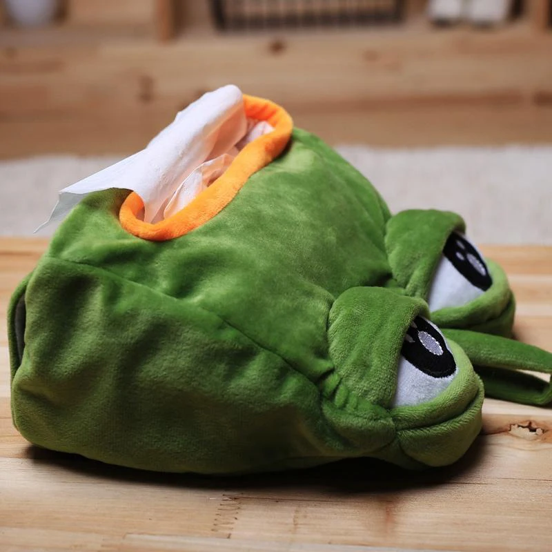 Sad Frog Creativity Tissue Case Personalized Decoration Living Room Kitchen Tissue Storage Box Holder Decoration Tissue Box Crea 5