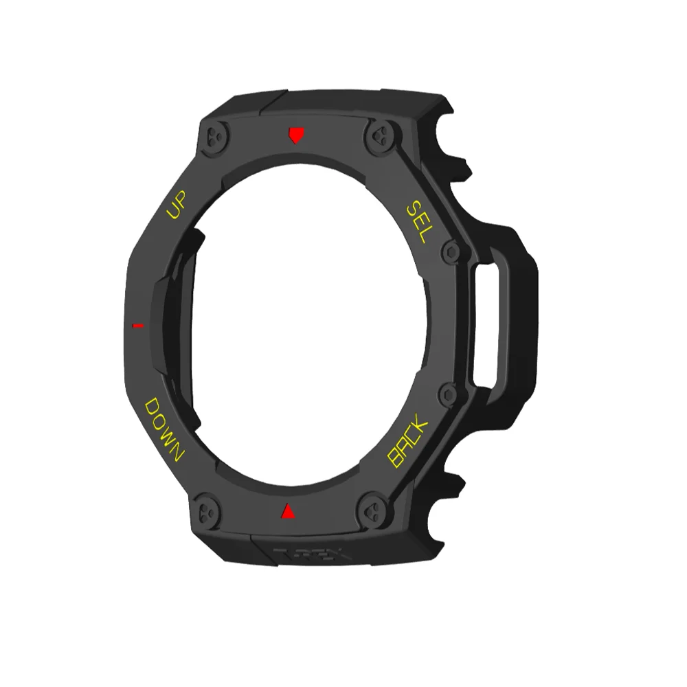 Enhanced Protective Hard Cover for Smartwatch - Durable PC Case with Screen Edge Guard