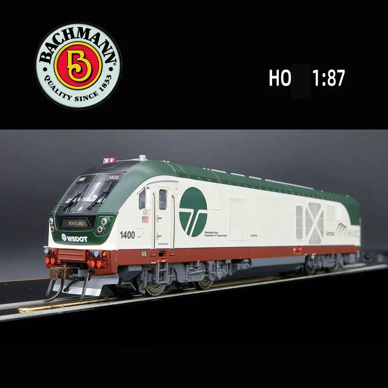 Train Model 1:87 HO Scale Digital Sound Effect SC-44 Gasoline-electric Hybrid Locomotive Light Electric Toy Train