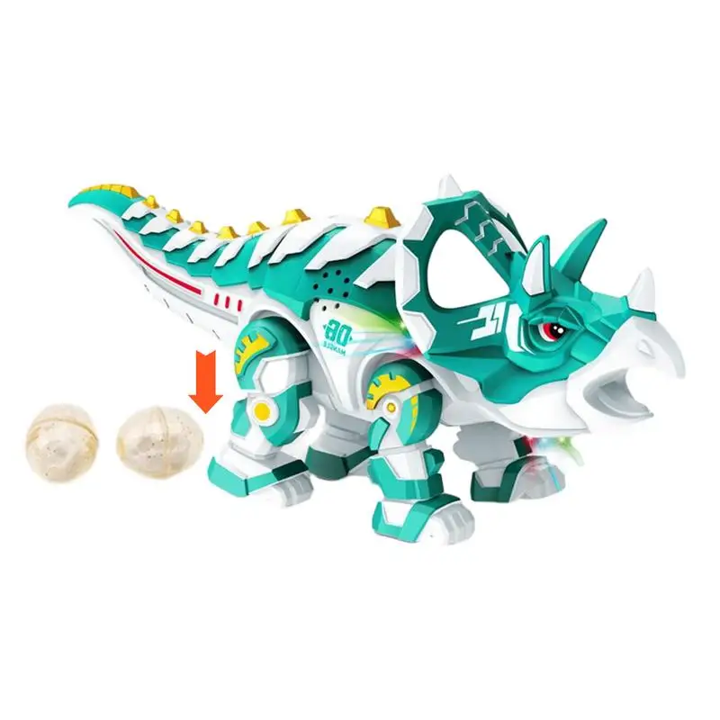 

Dinosaur Toys For Boys Walking Triceratops Dinosaur Toy Electric Walking Mechanical Dinosaur Toy For Children Kids Age 3 Years