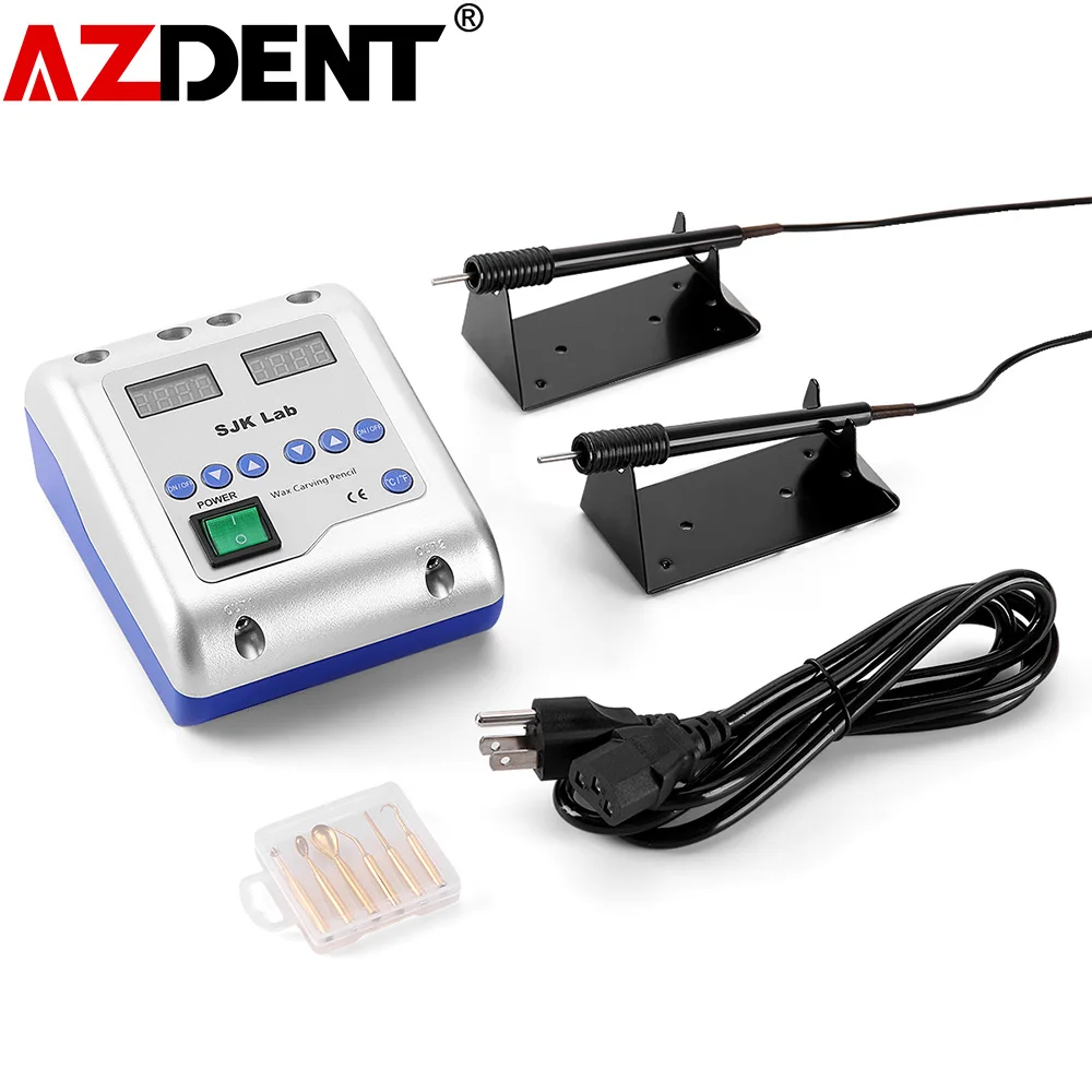Dental Electric Waxer Wax Knife Carving Contain 6 Tips+2 PensDental