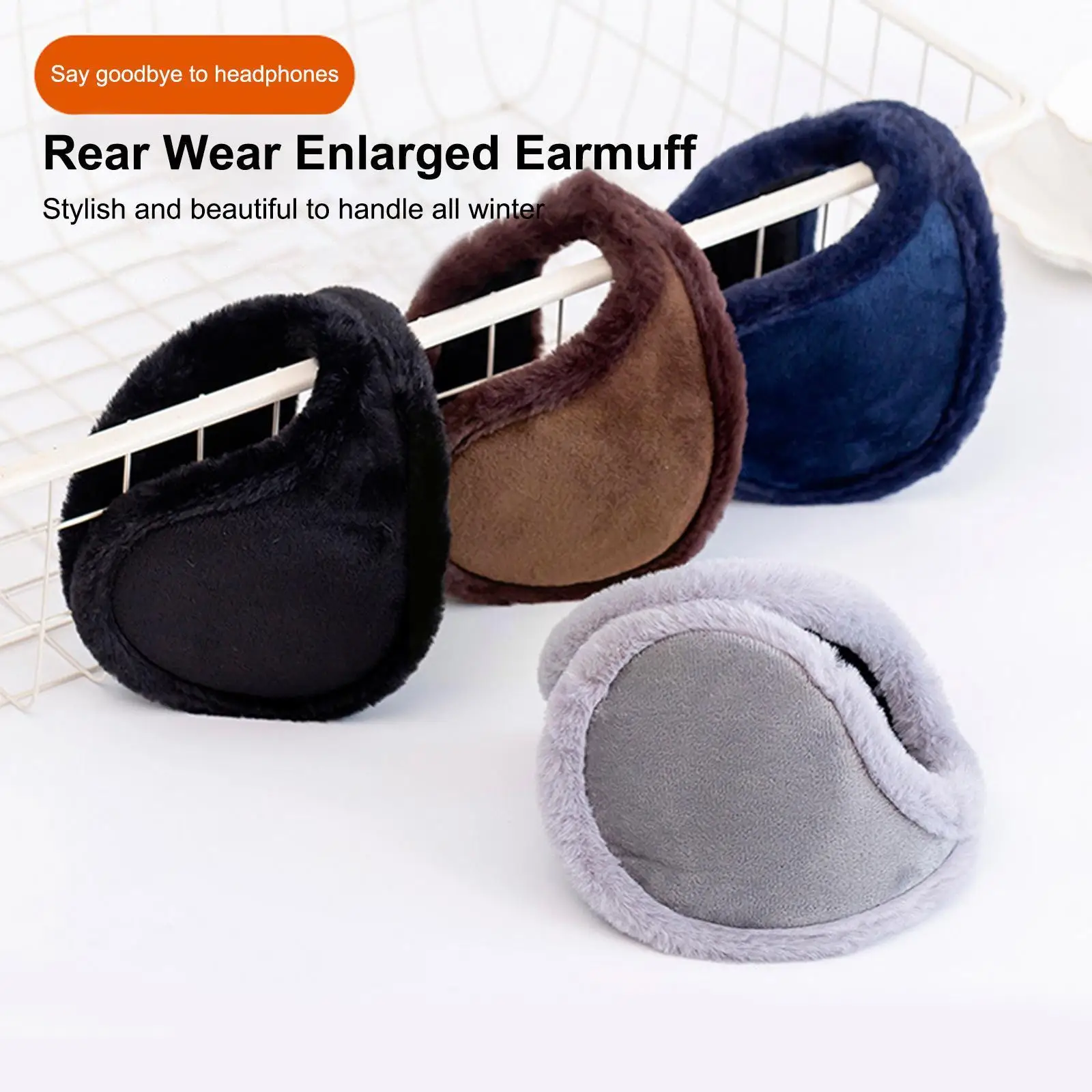 WAWSAM Paraorecchie Pieghevoli Per Bambini - Scaldaorecchie Invernali Con Motivo Dinosauro - Foto 3