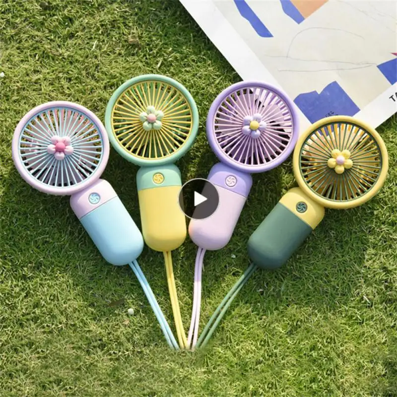 

Mini Wind Power Handheld Fan Convenient And Ultra-quiet Fan High Quality Portable Student Office Cute Small Cooling Fans