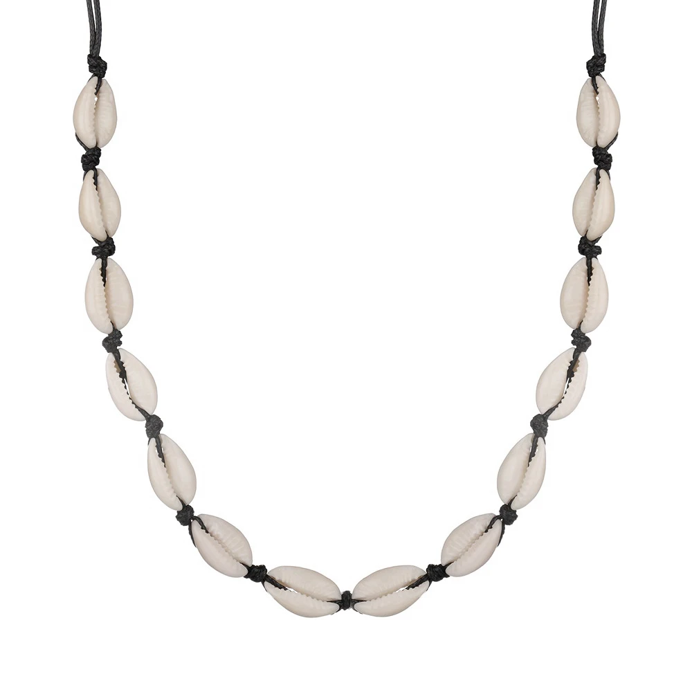 de conchas de verano para hombre y mujer, Gargantilla de cauri hechas a mano, bohemio, para playa|Collares tipo gargantilla| AliExpress