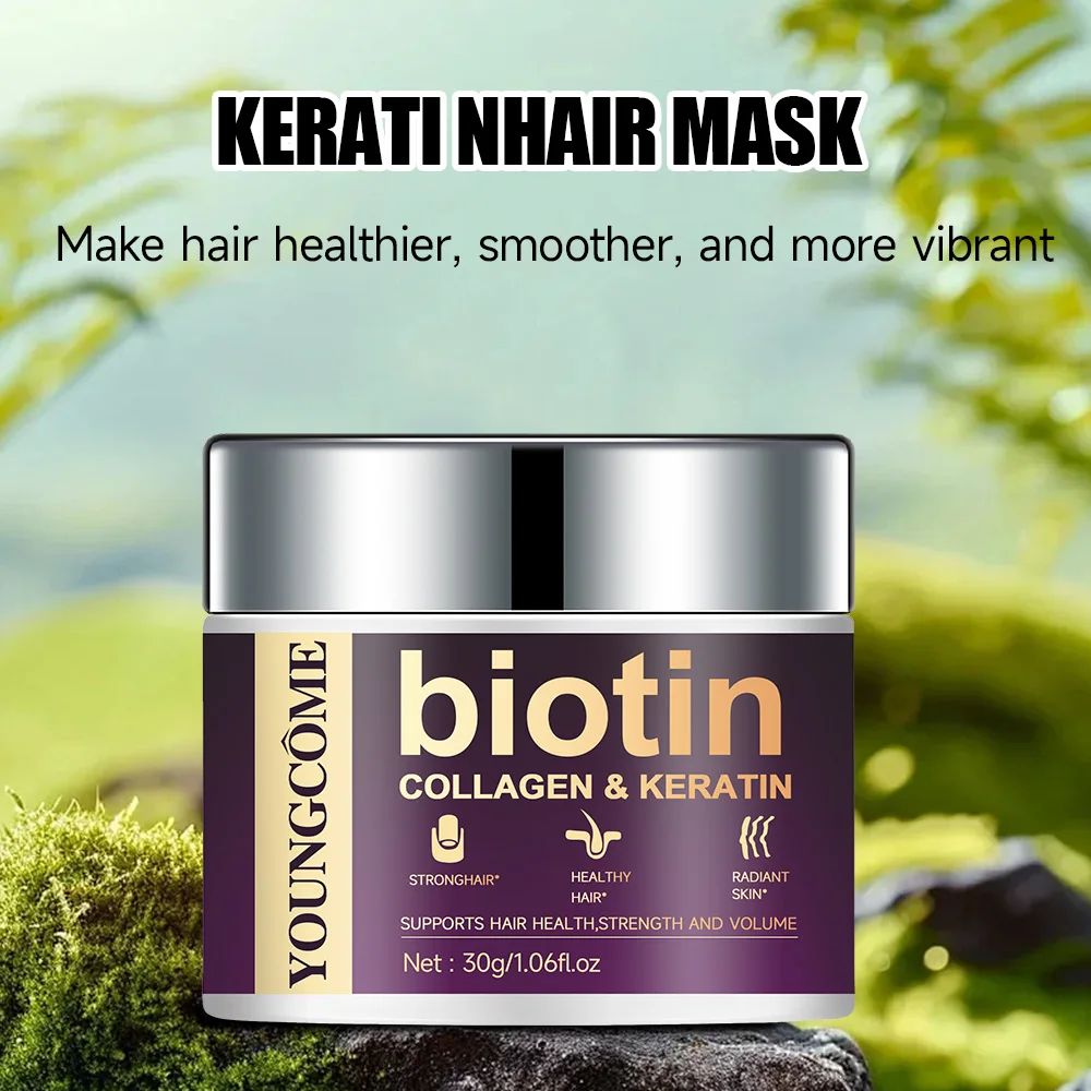Texture close-up of hair mask