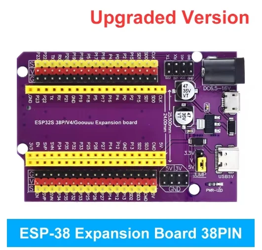 ตัวเลือกสินค้า บอร์ดขยาย GPIO ESP32 สำหรับโปรเจกต์ IoT
