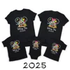 Disney Trip 2025 Family Matching Shirts Funny Mickey Minnie Tshirts Look Dad Mom Kids Tees Top First Disneyland Vacation Outfits 1