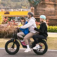 Coswheel vélo électrique CT20 1500W 48V 25AH moto 20 pouces Fatbike Ebike VTT vélos adulte vélo électrique gratuit TVA 6