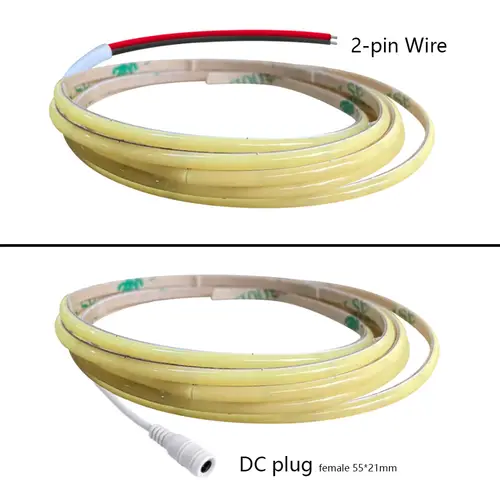 3mm Ultra Thin DC 12V Colorful COB LED Strip Lights for Home Decor DIY Blue/Pink/Red/Purple High Density LED Tape Colour - Image 6