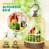 Singing&Chirping Bird In Cage Realistic Sounds&MovementsSinging Chirping Bird Toy In Cage Realistic Sounds Movements Activated 1