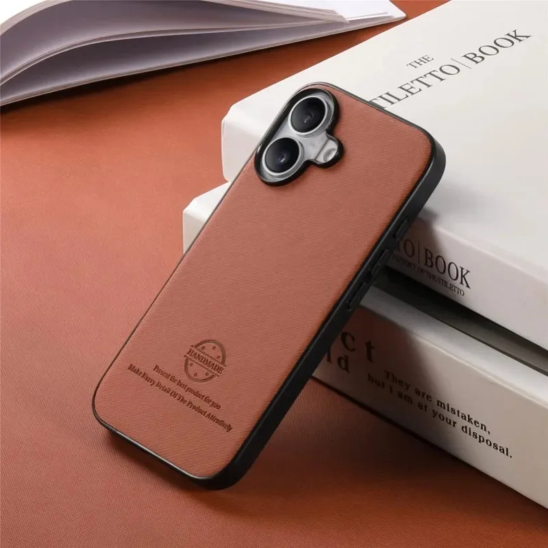 Luxury Leather Back Panel with Wireless Charging Capability