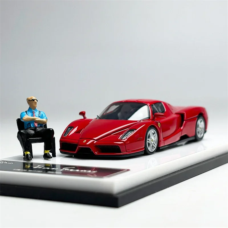 1/64 KING MODEL フェラーリ エンツォ　Enzo 赤 フィギュア付 新品 KING MODEL 1/64 Enzo エンツォ Red : ブーストギア ヤフー