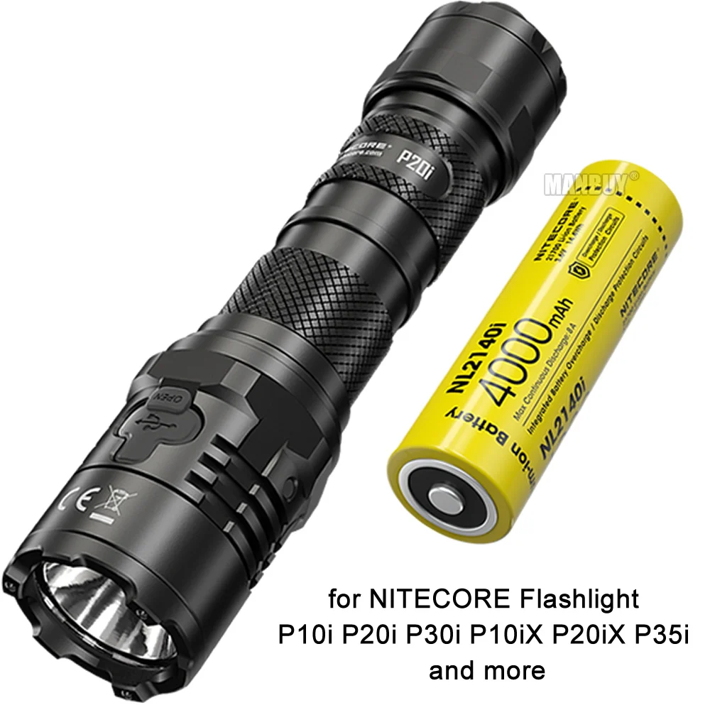 NITECORE PILE RECHARGEABLE NL2140R TYPE 21700 USB-C (4000MAH)