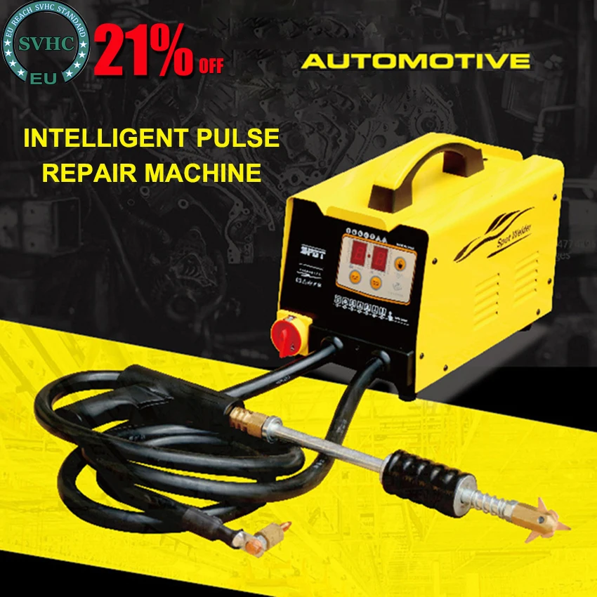 Spotter Puller Dent Repair Machine Stud Welder 3500A Spot Dent Puller Multispot Intelligent Digital Dent Pulling Spot Welder
