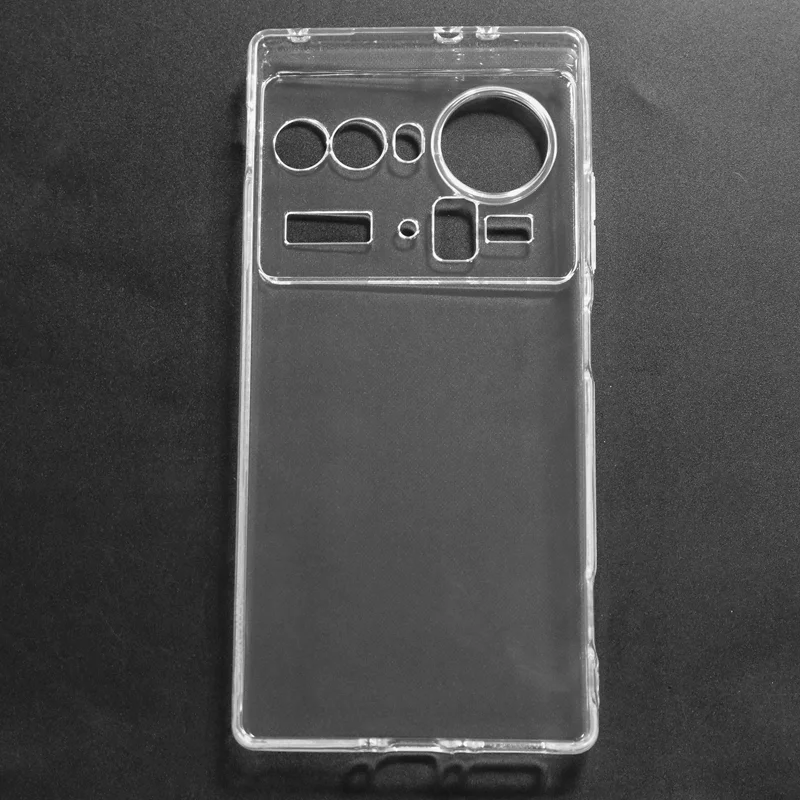 Ultra Thin Transparent TPU Soft Back Cover - Clear Bumper Case for ZTE Nubia Z80 Ultra 5G