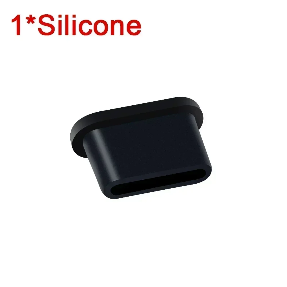 Set Tappi Antipolvere USB C E Coperture Altoparlante Per IPhone 17/16/15 Pro/Max - Proteggi Porta Di Ricarica E Rete Audio Da Polvere E Sporco - Nero - 3