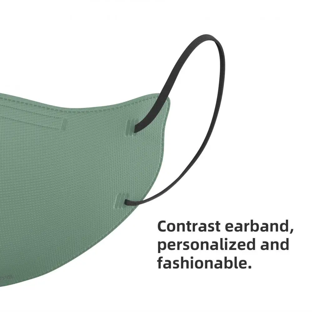 Personal Health Products Lightweight And Space Saving Mask No Disconnection Curved Splicing Design Protective Mask Health Care