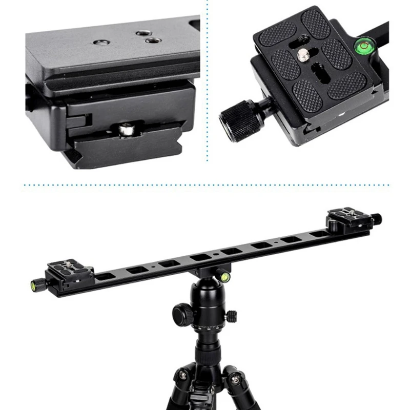 

Camera Plate Tripod Ball Head Mount Plate Quick Release Plate QR Series Aluminum Alloy Camera Clamp Plate for Camera