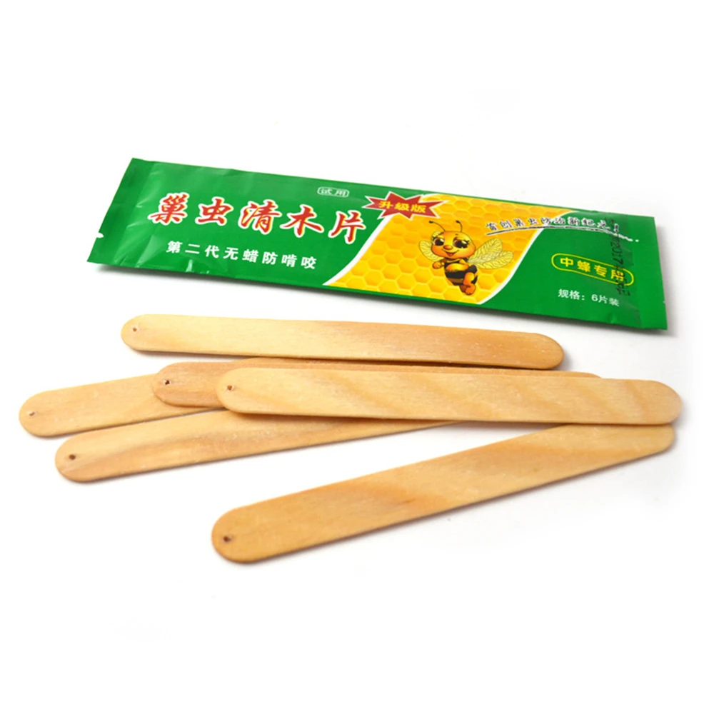 Description Picture 3 of item1-15PCS Worms Clean Wood Chips Bee Wax Worm Killer Kill Beehive Insect Special Beekeeping Medicine Pest Control Apiculture Tool