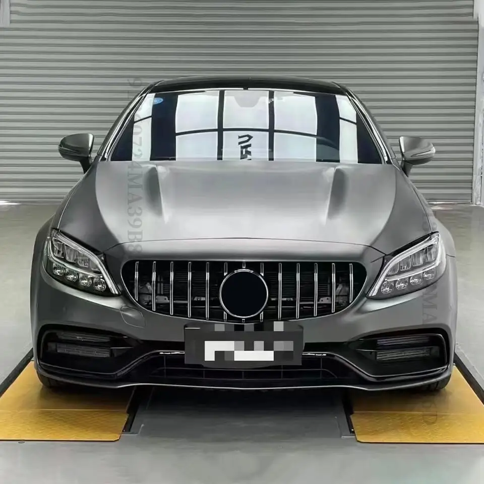 ★ベンツ Cクラス W205 純正 左 アルミフロント フェンダー A205 881012 ★2017，11.7，1