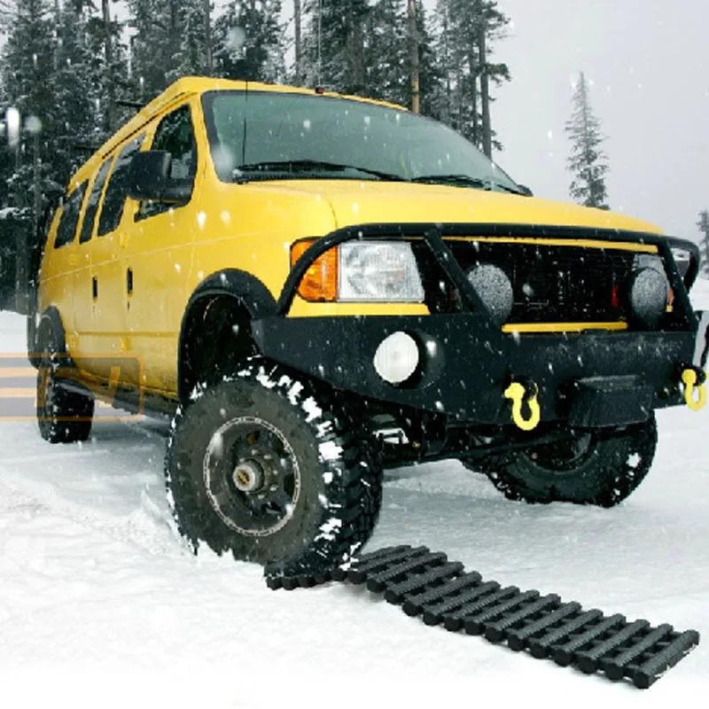 Car Anti-Slip Pad Tire Anti-Slip Skid Plate Snow Sand Ice Escape Plate Snow Traction Assistance Emergency Rescue Track