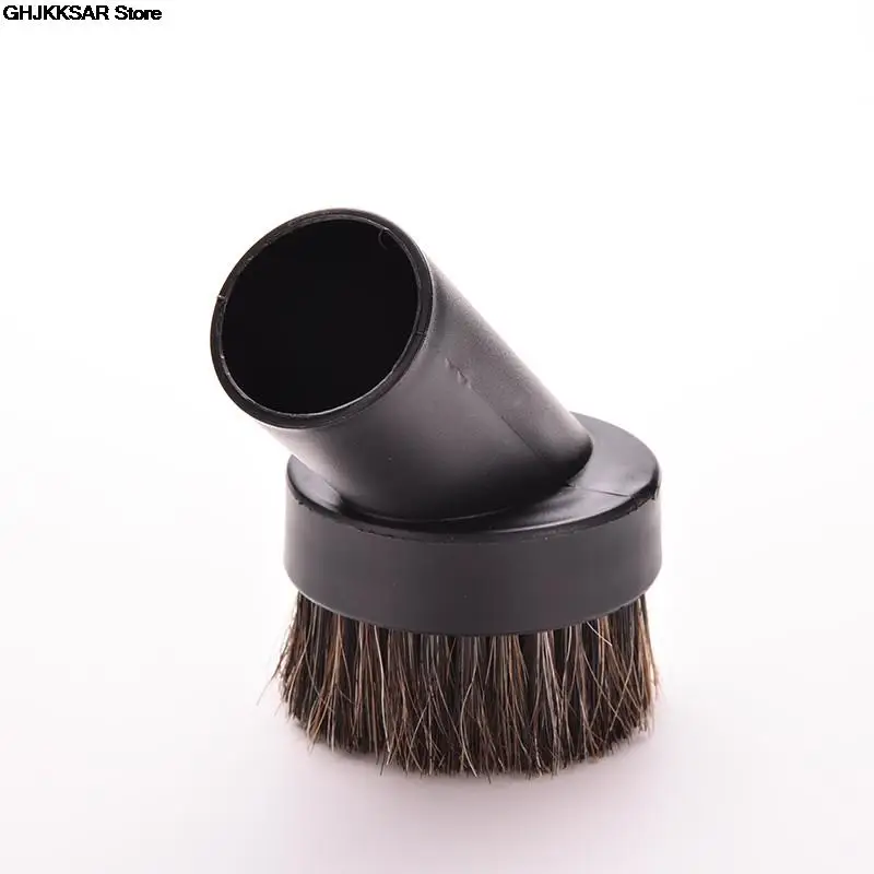 32mm Dusting Brush Dust Tool Attachment for Vacuum Cleaner Round Horse Hair Y3H1 
