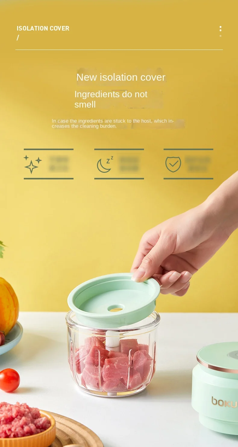 recarregável usd liquidificador de alimentos pequeno misturador