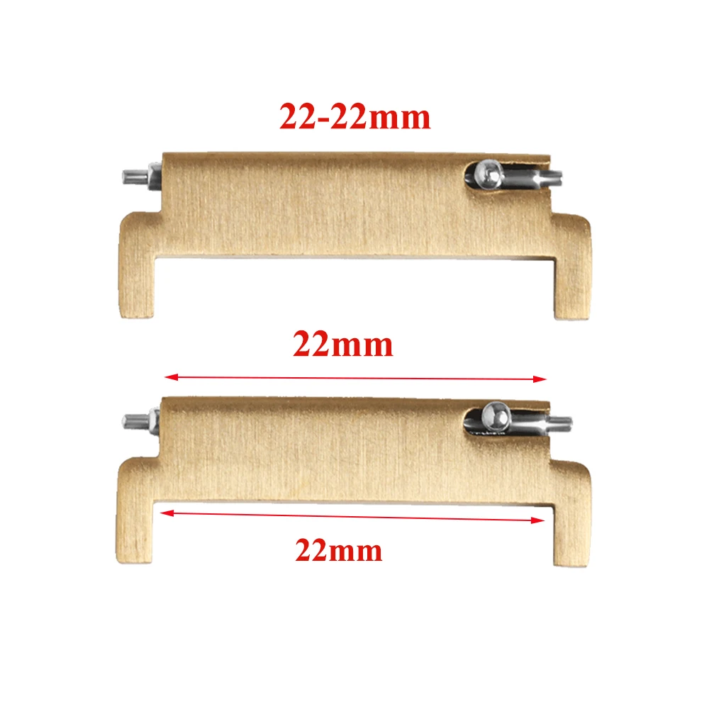 Versatile Quick Release Watch Strap Adapter Pair - Multi-Size Connectors