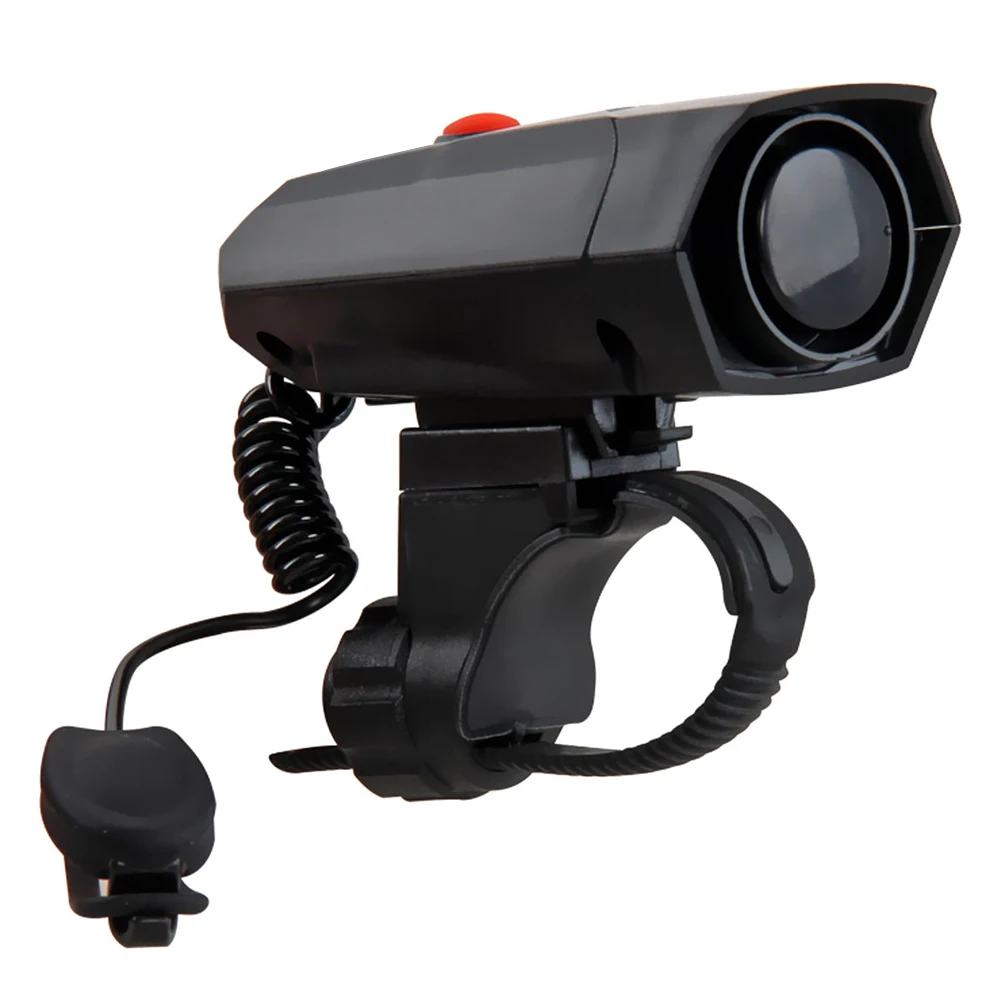 Electric Bike Horn Loud Electronic Bicycle Bell Cycling Horn 5 Sound Modes Bike Bell Bicycle Handlebar Alarm Bell
