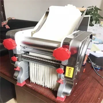 Hot Sale Stainless Steel Small Commercial Electric Fresh Noodle Making Machine Ramen Pasta Maker Dough Roller Sheeting Machine