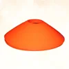 12PC Marker Discs Football Soccer Rugby Round Cones Sports Equipment for Fitness Training (Orange) 6