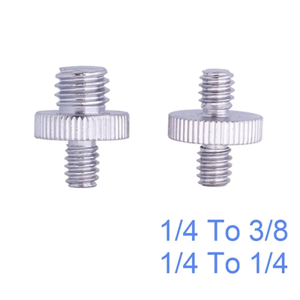 Camera Conversion Screw 1/4 Male to 3/8 Male Screw Tripod Monopod Mount Adapter Photography Accessories