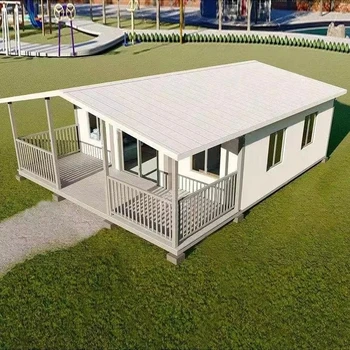 Villa prefabbricata di lusso completamente assemblata Case mobili doppie larghe 3 camere da letto 1 unità di spedizione 1